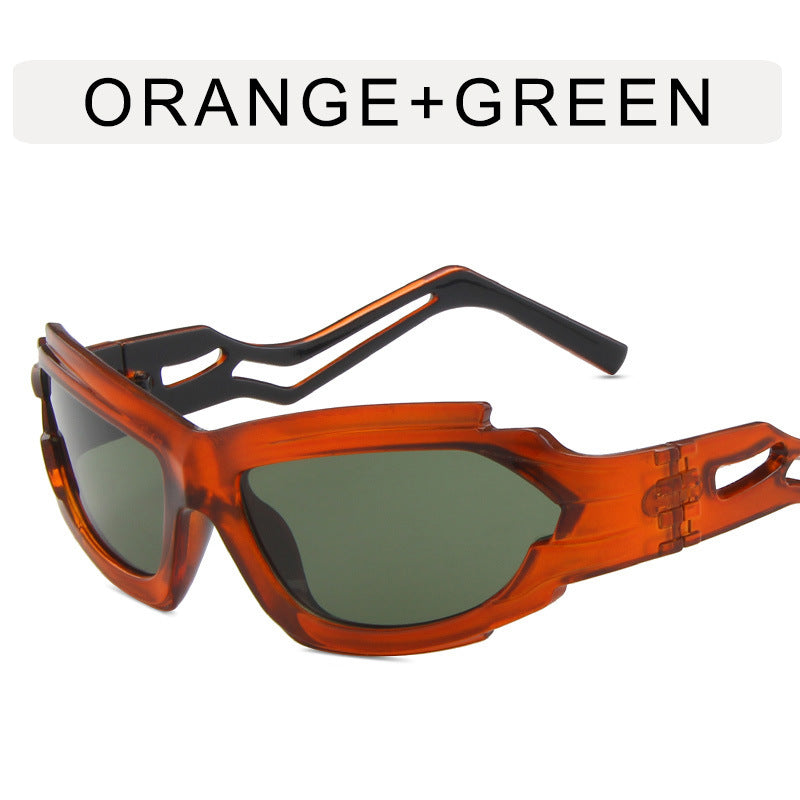 Wholesale Futuristic Riding PC Men's Sunglasses